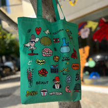 Load image into Gallery viewer, Full-Print Tote Bag Witty Little Things