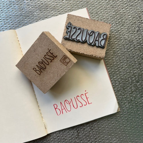 Wooden Stamp Baoussé (بوسة)