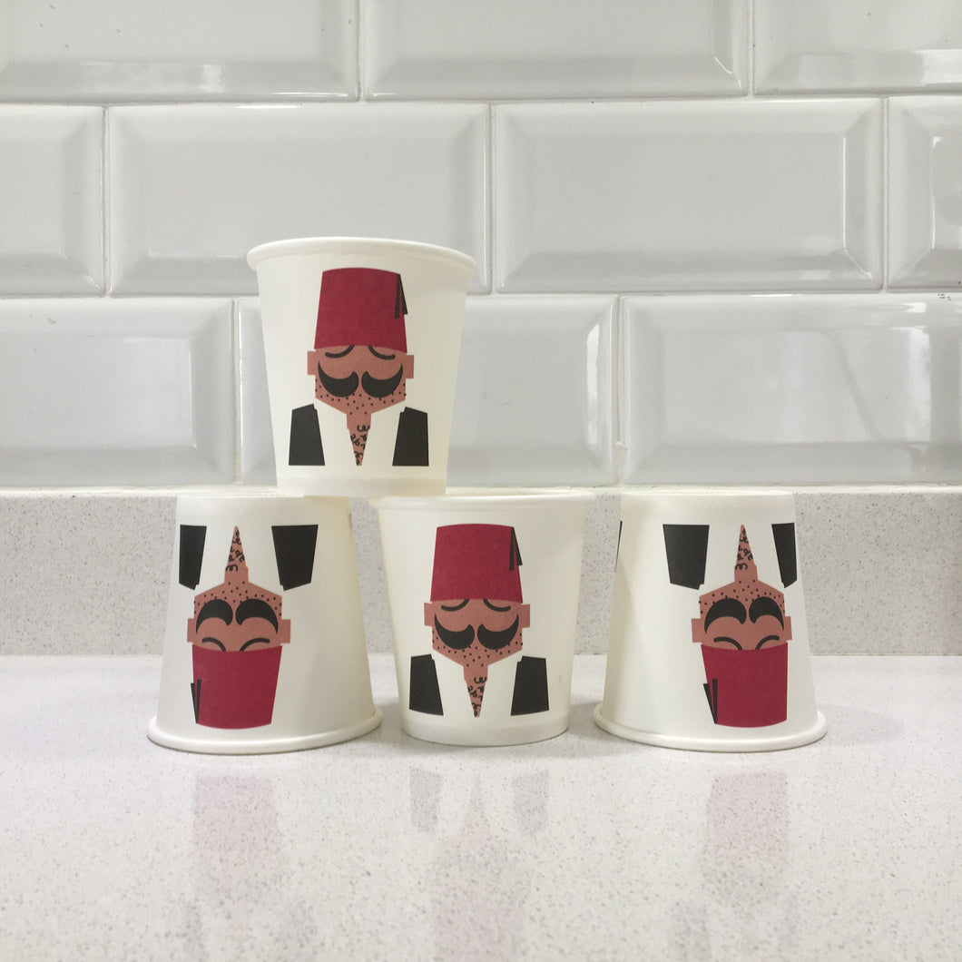 Paper Cup Abou El Abed (أبو العبد) - 4oz