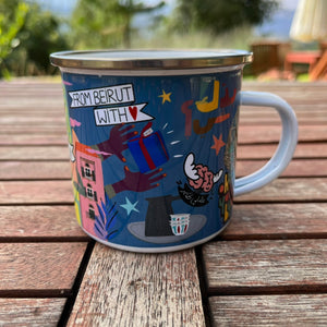 Enamel Mug Leb Meli Melo