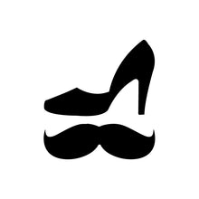 Load image into Gallery viewer, Wall Sticker Heels/Mustache