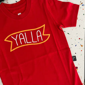 Kids T-Shirt Yalla (يلا)