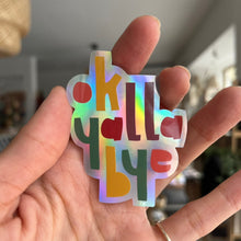 Load image into Gallery viewer, Vinyl Sticker Ok Yalla Bye