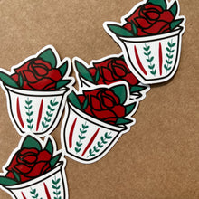 Load image into Gallery viewer, Vinyl Sticker Shaffet Ward (شفّة ورد)