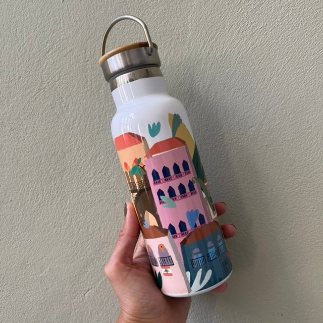 Water Bottle Beirut Bloom (500ml)