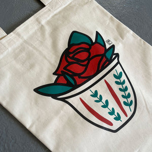 Tote Bag Shaffet Ward (شفة ورد)