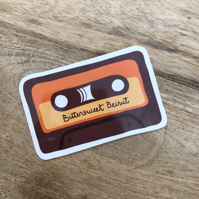Vinyl Sticker Bittersweet Beirut