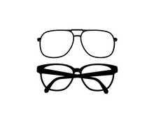Load image into Gallery viewer, Wall Sticker Eyeglasses