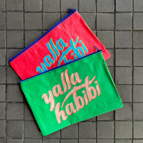 Woven Pouch Yalla Habibi (يلا حبيبي)