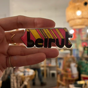 Fridge Magnet Beirut