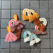 Load image into Gallery viewer, Tassel Rainbow Earrings