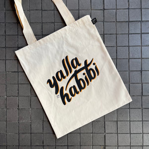 Tote Bag Yalla Habibi (يلا حبيبي)