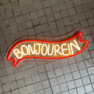 Neon Sign Bonjourein