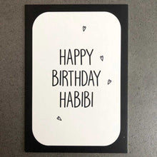 Load image into Gallery viewer, Big Greeting Card Happy Birthday Habibi
