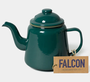 Falcon Enamel Teapot - Samphire Green
