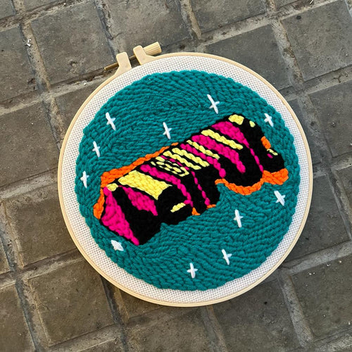 Punch Needle Embroidery Hoop Kit - Beirut