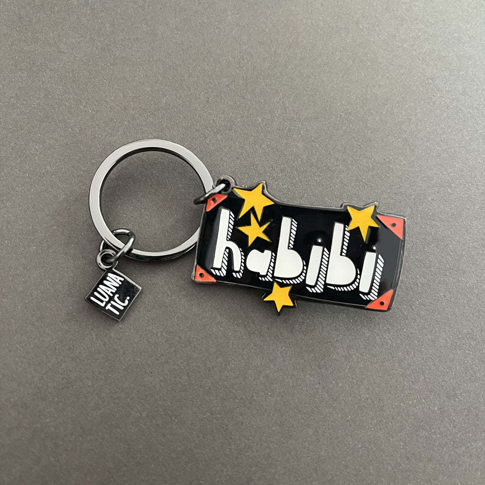 Keychain Habibi (حبيبي) Stars