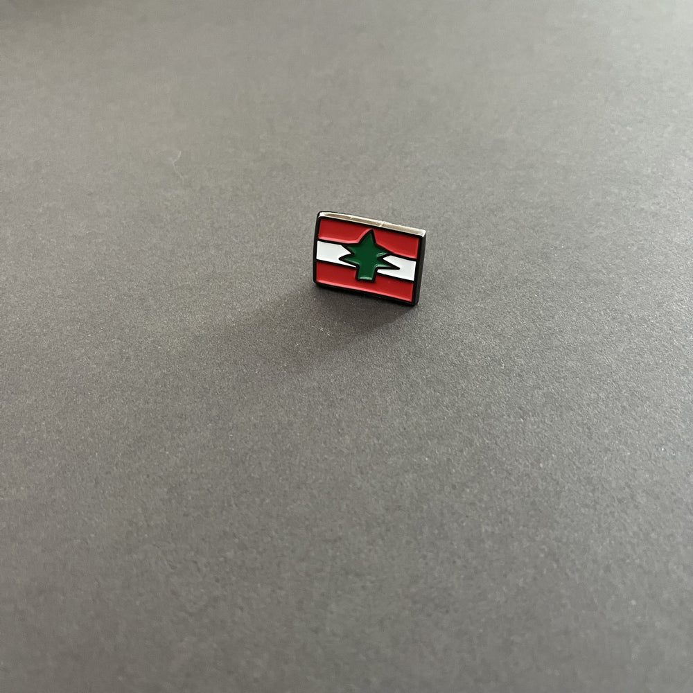 Pin Lebanon Flag