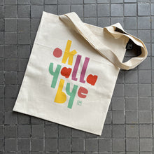 Load image into Gallery viewer, Lighter Tote Bag Ok Yalla Bye